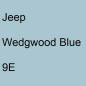 Preview: Jeep, Wedgwood Blue, 9E.